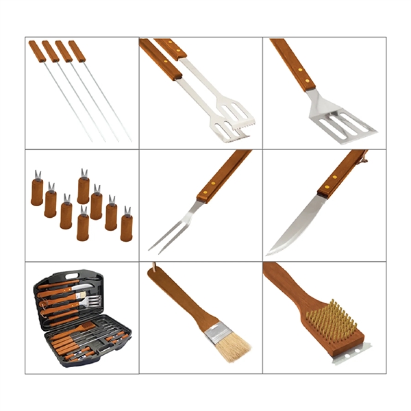 18 PC BBQ TOOL SET... from ASI 39820 Opusline (Benmex) / Opus Line