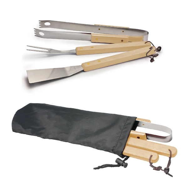 3 PIECE BBQ TOOL SET... from ASI 39820 Opusline (Benmex) / Opus Line