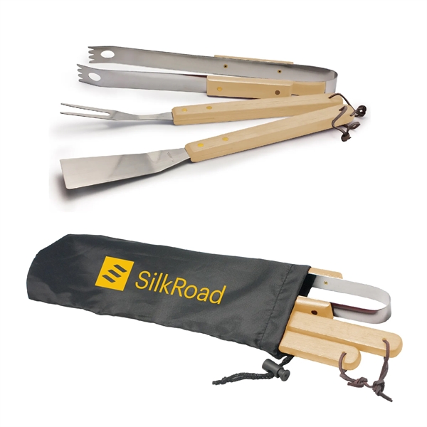3 PIECE BBQ TOOL SET... from ASI 39820 Opusline (Benmex) / Opus Line