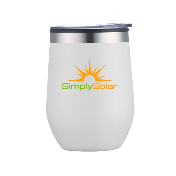 Travel friendly wine tumbler with lid... from ASI 90859 Tempo Industries Inc / Tempo Tempoline