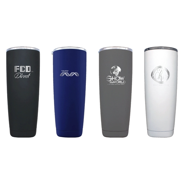 Halcyon® 18 oz. Deco Tumbler, Laser, Premium... from ASI 30270 Aakron Line