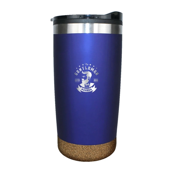 Halcyon® 20 oz. Cork Bottom Tumbler, Laser Engraved, Large... from ASI 30270 Aakron Line