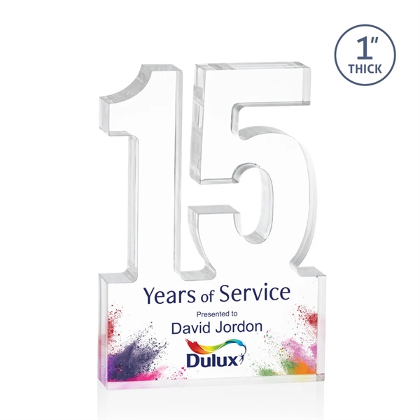 Recognize a milestone with the Astoria Acrylic VividPrint™ Awards. Featuring free-standing... from ASI 84592 St Regis Group / St Regis