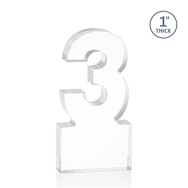 Recognize a milestone with the Astoria Acrylic VividPrint™ Awards. Featuring free-standing... from ASI 84592 St Regis Group / St Regis