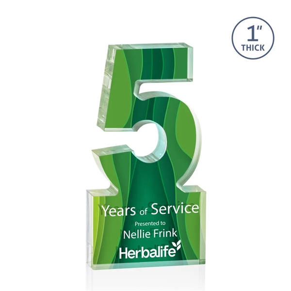 Recognize a milestone with the Astoria Acrylic VividPrint™ Awards. Featuring free-standing... from ASI 84592 St Regis Group / St Regis