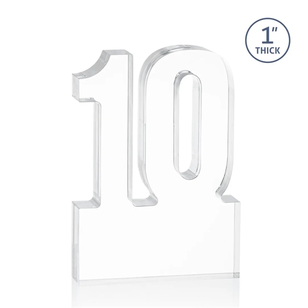 Recognize a milestone with the Astoria Acrylic VividPrint™ Awards. Featuring free-standing... from ASI 84592 St Regis Group / St Regis