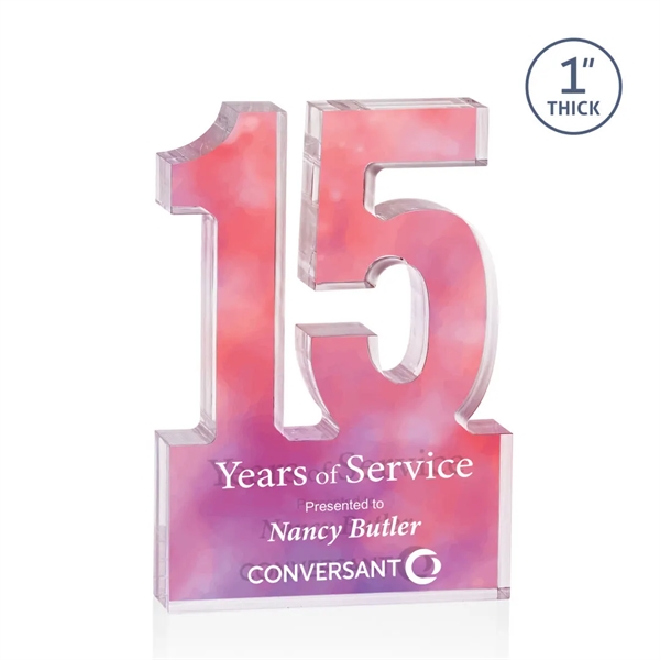 Recognize a milestone with the Astoria Acrylic VividPrint™ Awards. Featuring free-standing... from ASI 84592 St Regis Group / St Regis