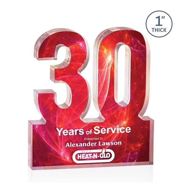 Recognize a milestone with the Astoria Acrylic VividPrint™ Awards. Featuring free-standing... from ASI 84592 St Regis Group / St Regis