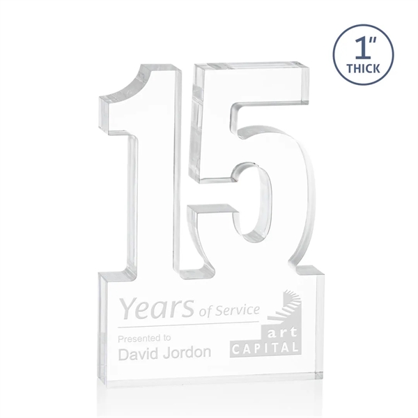 Recognize a major milestone with the Astoria Acrylic Awards. Featuring free-standing... from ASI 84592 St Regis Group / St Regis