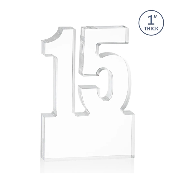 Recognize a major milestone with the Astoria Acrylic Awards. Featuring free-standing... from ASI 84592 St Regis Group / St Regis