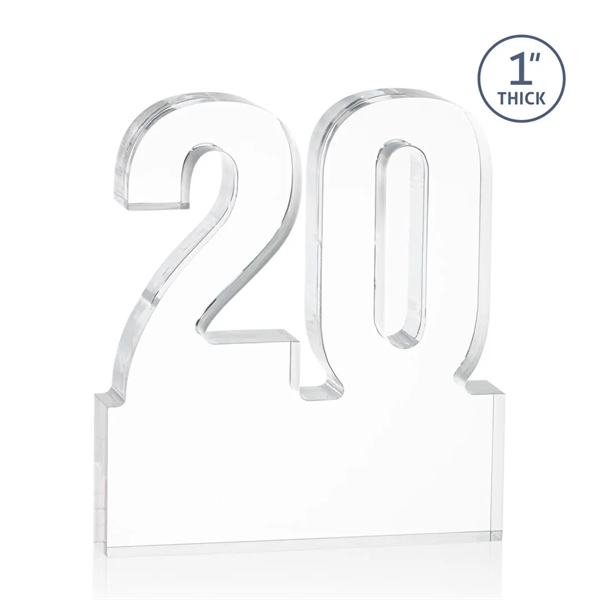 Recognize a major milestone with the Astoria Acrylic Awards. Featuring free-standing... from ASI 84592 St Regis Group / St Regis