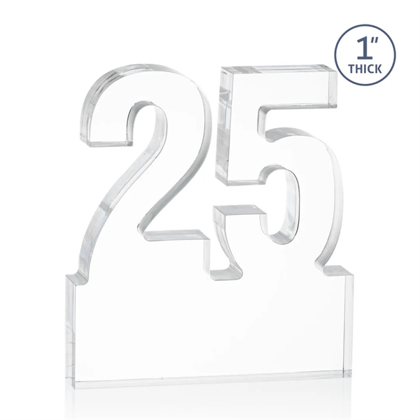 Recognize a major milestone with the Astoria Acrylic Awards. Featuring free-standing... from ASI 84592 St Regis Group / St Regis