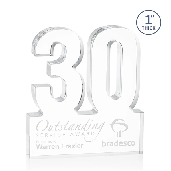 Recognize a major milestone with the Astoria Acrylic Awards. Featuring free-standing... from ASI 84592 St Regis Group / St Regis