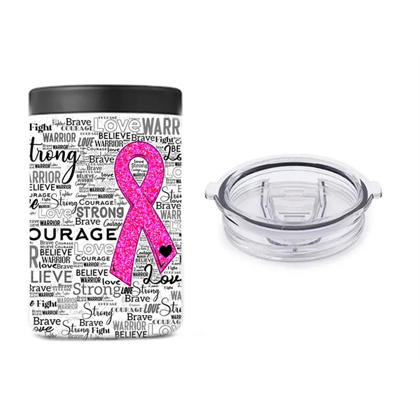 2 in1 Double Wall Can Cooler & Tumbler. Bright and vivid... from ASI 62635 Inno-Vative Solutions Grp LTD