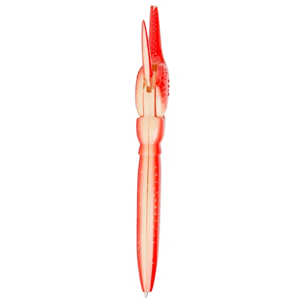 Novelty crab claw ballpoint pen with moving topper.... from ASI 34415 Alpi International LTD