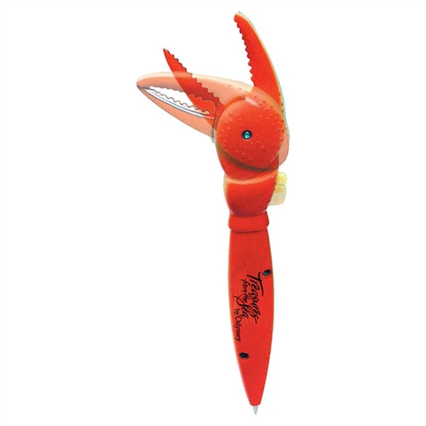 Novelty crab claw ballpoint pen with moving topper.... from ASI 34415 Alpi International LTD