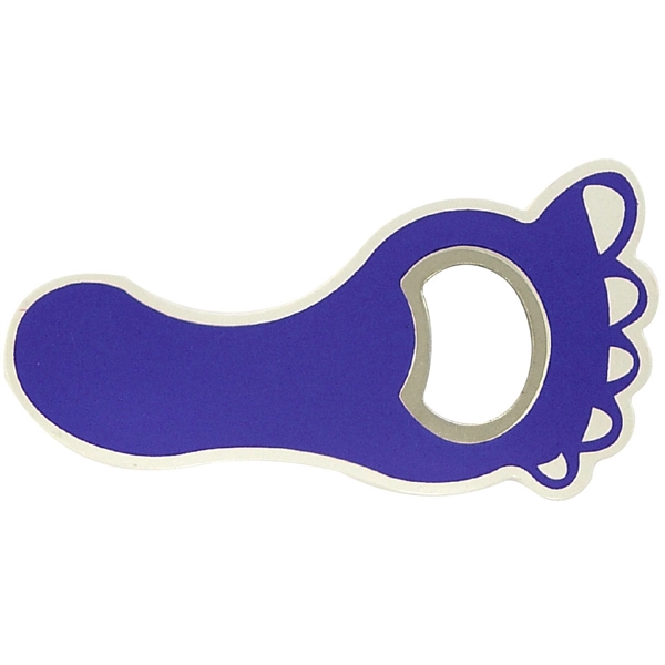 Jumbo size foot shape magnetic bottle opener.... from ASI 74585 Nu Promo International / Nu Promo Line