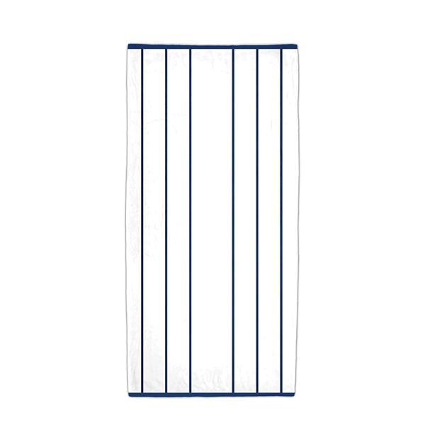 Super absorbent plush looped terry Freestyle swim towel with sporty accent... from ASI 91605 Towel Specialties