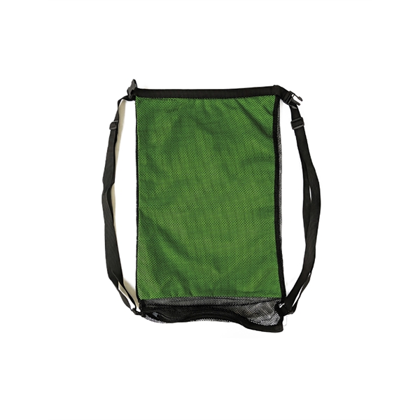 Land & Sea backpack made of a mesh shell on the... from ASI 91605 Towel Specialties