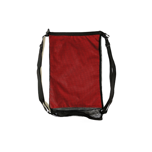 Land & Sea backpack made of a mesh shell on the... from ASI 91605 Towel Specialties