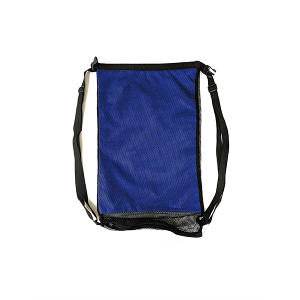 Land & Sea backpack made of a mesh shell on the... from ASI 91605 Towel Specialties