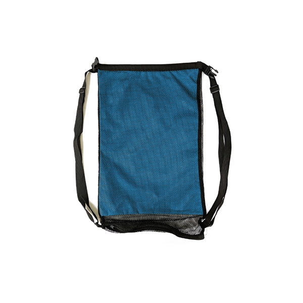Land & Sea backpack made of a mesh shell on the... from ASI 91605 Towel Specialties