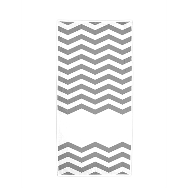 Monte Carlo beach towel with jacquard woven construction featuring a bold... from ASI 91605 Towel Specialties