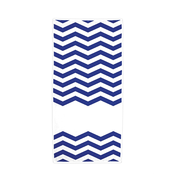 Monte Carlo beach towel with jacquard woven construction featuring a bold... from ASI 91605 Towel Specialties