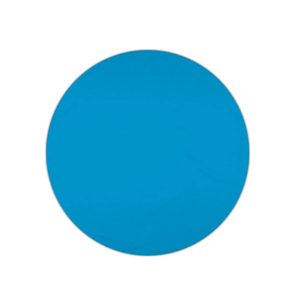 Surfside 360 round beach towel made of soft terry velour with... from ASI 91605 Towel Specialties