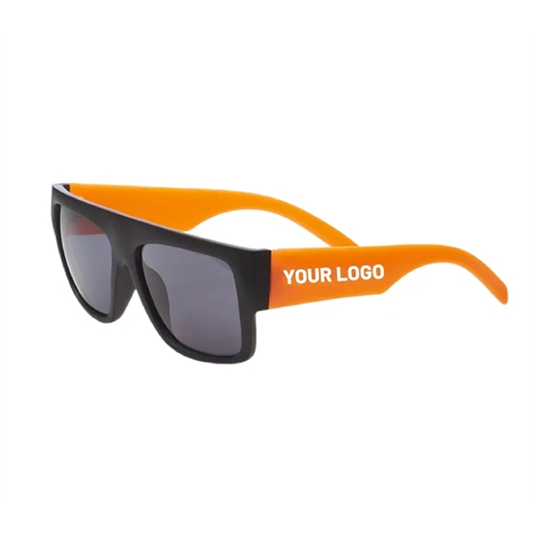 UV400 big frame plastic sunglasses plus free 1 color silkscreen imprint... from ASI 37218 Athena Promo (tm)