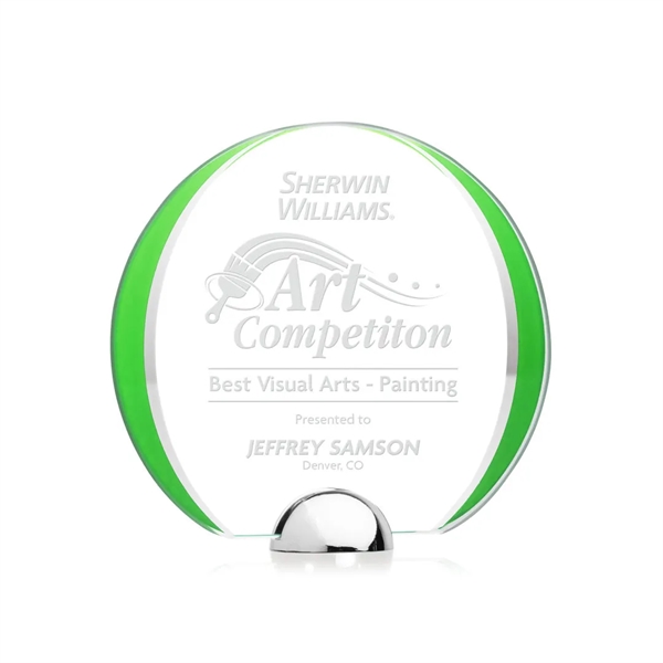 Made of Starfire Crystal, the beautiful round Stanton Award features a... from ASI 84592 St Regis Group / St Regis