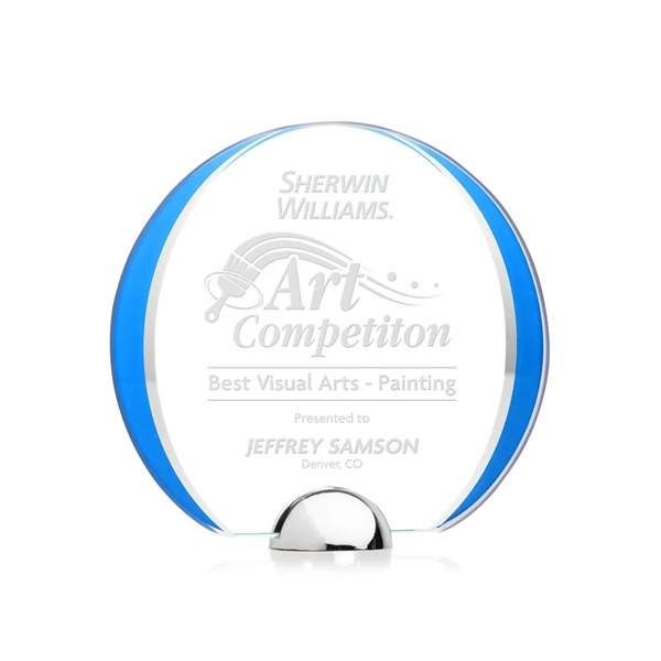 Made of Starfire Crystal, the beautiful round Stanton Award features a... from ASI 84592 St Regis Group / St Regis