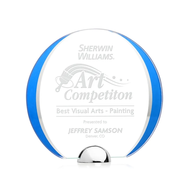 Made of Starfire Crystal, the beautiful round Stanton Award features a... from ASI 84592 St Regis Group / St Regis