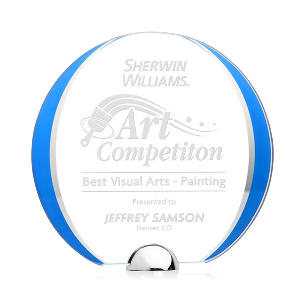 Made of Starfire Crystal, the beautiful round Stanton Award features a... from ASI 84592 St Regis Group / St Regis