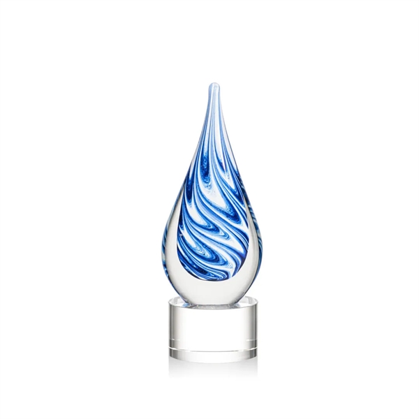 Unique swirls of blue and white make up the teardrop-shaped Marlin... from ASI 84592 St Regis Group / St Regis