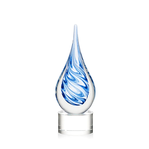 Unique swirls of blue and white make up the teardrop-shaped Marlin... from ASI 84592 St Regis Group / St Regis