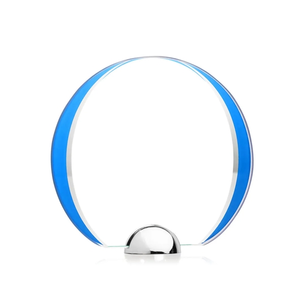 Made of Starfire Crystal, the beautiful round Stanton Award features a... from ASI 84592 St Regis Group / St Regis