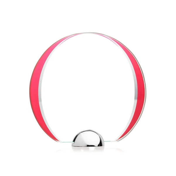 Made of Starfire Crystal, the beautiful round Stanton Award features a... from ASI 84592 St Regis Group / St Regis