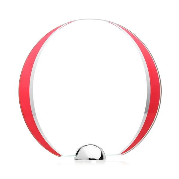 Made of Starfire Crystal, the beautiful round Stanton Award features a... from ASI 84592 St Regis Group / St Regis