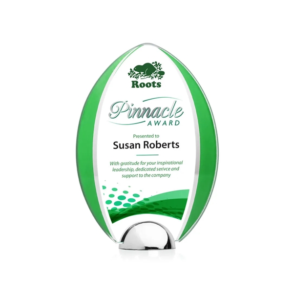 Made of Starfire Crystal, the arrowhead shaped Lincoln VividPrint™ Award features... from ASI 84592 St Regis Group / St Regis
