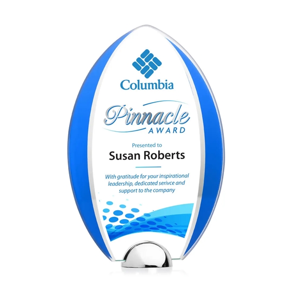 Made of Starfire Crystal, the arrowhead shaped Lincoln VividPrint™ Award features... from ASI 84592 St Regis Group / St Regis