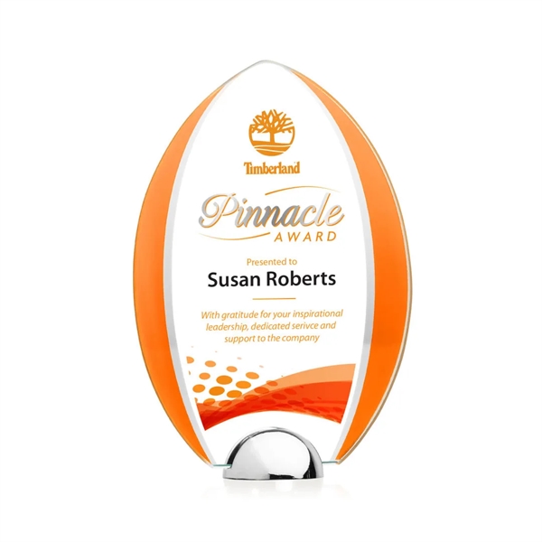 Made of Starfire Crystal, the arrowhead shaped Lincoln VividPrint™ Award features... from ASI 84592 St Regis Group / St Regis