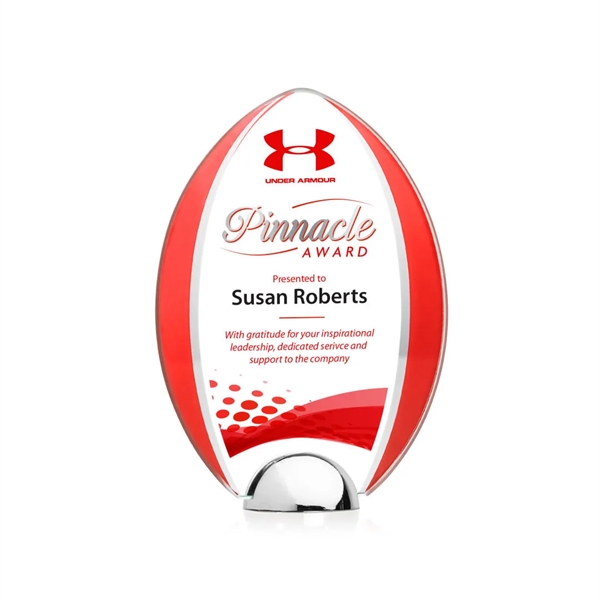 Made of Starfire Crystal, the arrowhead shaped Lincoln VividPrint™ Award features... from ASI 84592 St Regis Group / St Regis