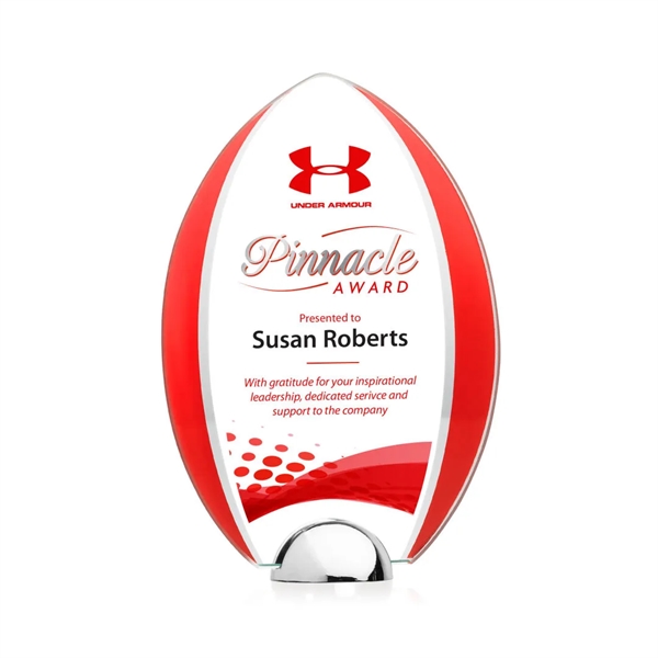 Made of Starfire Crystal, the arrowhead shaped Lincoln VividPrint™ Award features... from ASI 84592 St Regis Group / St Regis