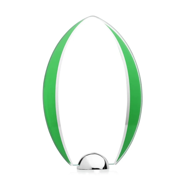 Made of Starfire Crystal, the arrowhead shaped Lincoln VividPrint™ Award features... from ASI 84592 St Regis Group / St Regis