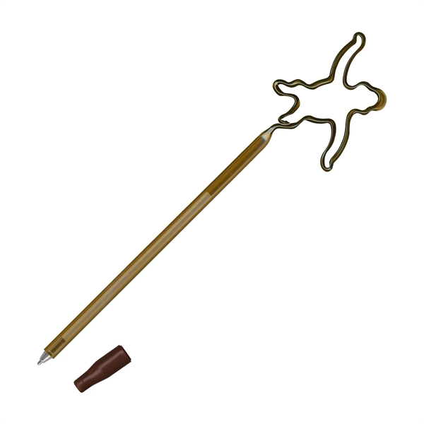 A full sized ball point pen bent into one of our... from ASI 39850 The Bentcil Company / Bentcils™
