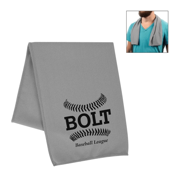 Cooling sport towel for keeping cool when active or on a... from ASI 61125 Hit Promotional Products / Hit®