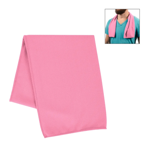 Cooling sport towel for keeping cool when active or on a... from ASI 61125 Hit Promotional Products / Hit®