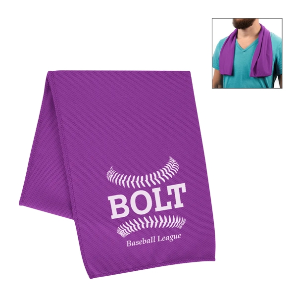Cooling sport towel for keeping cool when active or on a... from ASI 61125 Hit Promotional Products / Hit®