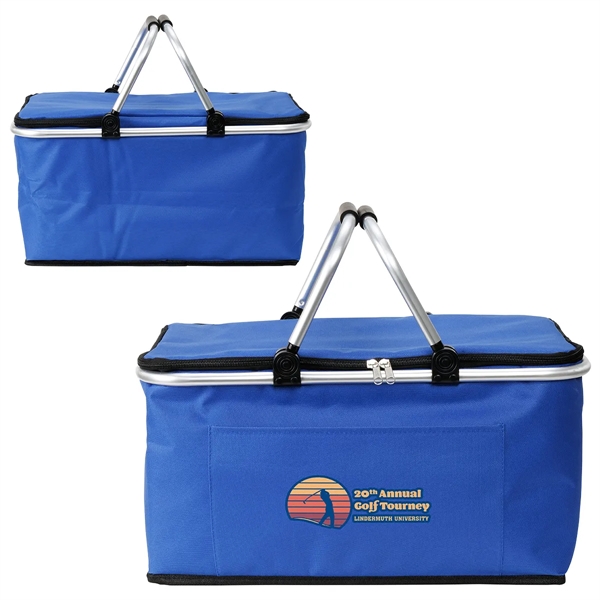 Insulated Hard Frame Picnic Basket... from ASI 36730 Ariel Premium Supply Inc